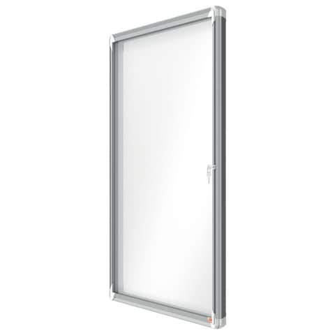 Bacheca magnetica da esterno con serratura Nobo Premium Plus 12xA4 1902581