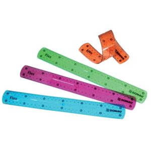 Righello flessibile Donau Flex 30 cm - colori assortiti - 322141099