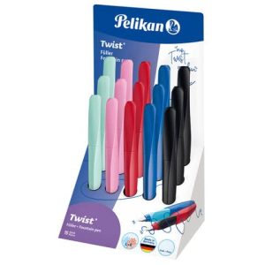 Espositore 15 penne stilografiche Pelikan Twist - colori assortiti - 605540