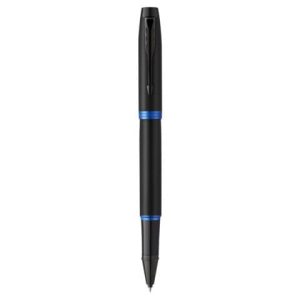 Penna a sfera Parker IM Vibrant Ring Blue punta F Parker 2172860