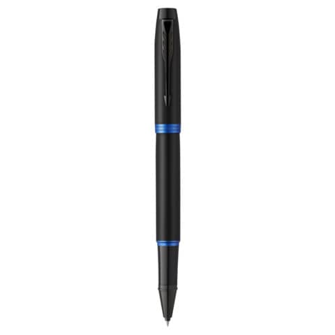 Penna a sfera Parker IM Vibrant Ring Blue punta F Parker 2172860