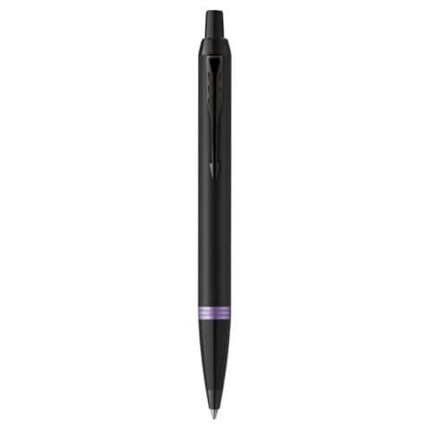 Penna a sfera Parker IM Vibrant Ring Purple punta M Parker 2172951