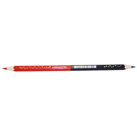 Matita bicolore per sillabe Donau rosso/blu - anima sottile 3 mm - 330398