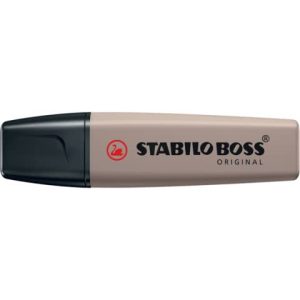 Evidenziatori Stabilo Boss Nature Colors colore cenere - conf. 10 pezzi - 70/193