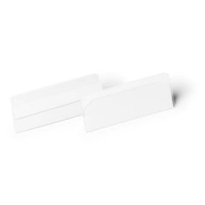 Buste per identificazione Durable Hard Cover con bande magnetiche 100x38 mm in conf. 10 pz - 1195-19