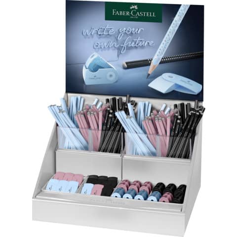 Espositore 192 articoli Faber-Castell Sparkle - colori assortiti - 118246