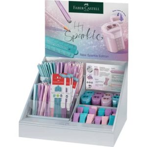 Espositore 236 matite in grafite Faber-Castell Sparkle - colori fusto assortiti - 118247