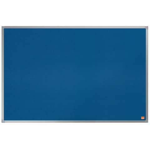 Pannello in feltro Nobo Essence 90xH.60 cm blu 1915203