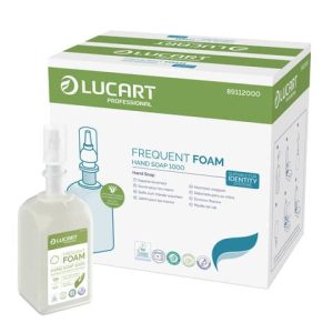 Ricarica sapone in schiuma ipoallergenico Lucart Professional 6x1L per dispenser Identity Soap - 89112000