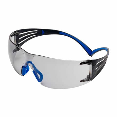 Occhiali di protezione 3M SecureFit? 400 Scotchgard? montatura blu/grigio SF407SGAF-BLU