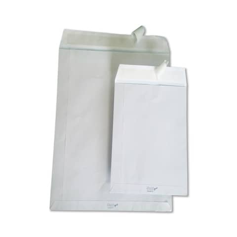 Busta a sacco Blasetti Self bianco - 100 g/m2 - in conf. 500 buste - 300x400 mm 637