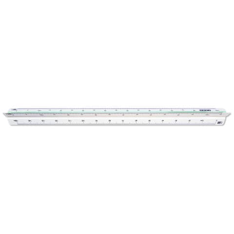 Scalimetro 30 cm Arda uso edilizia 1:100 - 200 - 250 - 300 - 400 - 500 - 109