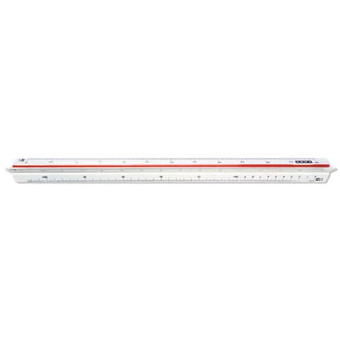 Scalimetro 30 cm Arda uso arredamento 1:20 - 25 - 50 - 75 - 100 - 125 - 110