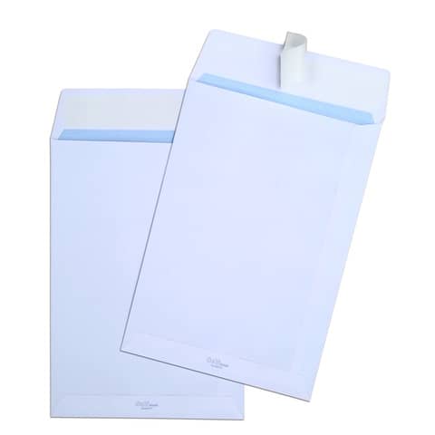 Busta a sacco Blasetti Self bianco - 80 g/m2 - in conf. 500 buste - 160x230 mm 625