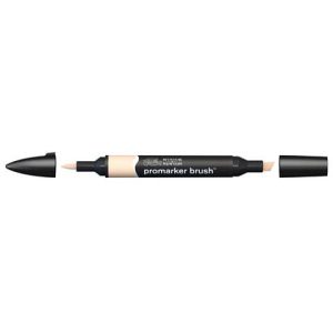 Pennarelli Winsor&Newton Promarker Brush doppia punta scalpello-pennello - dusky pink O518 - 0204200