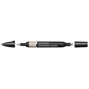 Pennarelli Winsor&Newton Promarker Brush doppia punta scalpello-pennello - warm grey 2 WG2 - 0204133