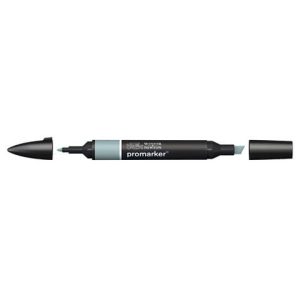 Pennarelli Winsor&Newton Promarker doppia punta fine-larga - grey green G917 - 0203276