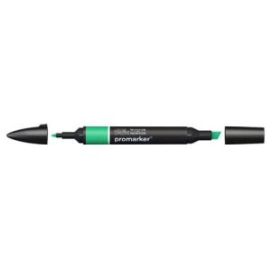 Pennarelli Winsor&Newton Promarker doppia punta fine-larga - emerald G657 - 0203235