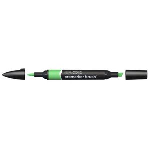 Pennarelli Winsor&Newton Promarker Brush doppia punta scalpello-pennello - grass G457 - 0204253