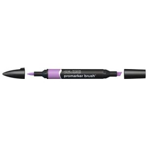 Pennarelli Winsor&Newton Promarker Brush doppia punta scalpello-pennello - amethyst V626 - 0204167