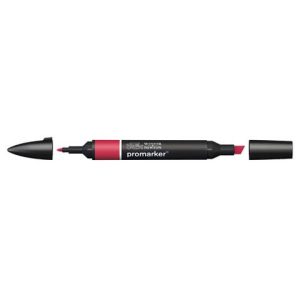 Pennarelli Winsor&Newton Promarker doppia punta fine-larga - crimson R445 - 0203203