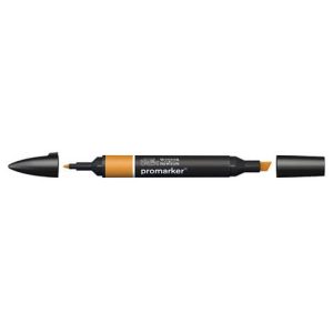 Pennarelli Winsor&Newton Promarker doppia punta fine-larga - raw sienna O646 - 0203552