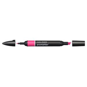 Pennarelli Winsor&Newton Promarker doppia punta fine-larga - carmine R156 - 0203127