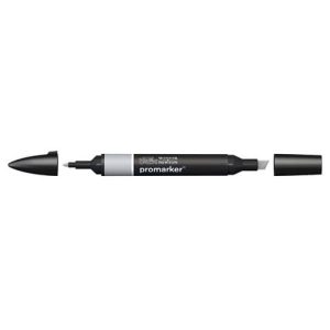 Pennarelli Winsor&Newton Promarker doppia punta fine-larga - ice grey 3 IG3 - 0203279
