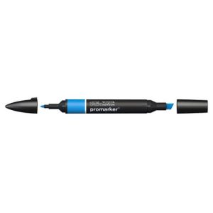 Pennarelli Winsor&Newton Promarker doppia punta fine-larga - azure B346 - 0203054