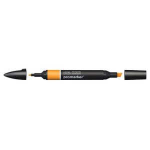 Pennarelli Winsor&Newton Promarker doppia punta fine-larga - ambra O567 - 0203195
