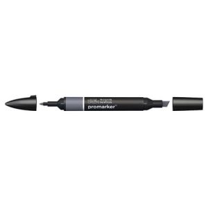 Pennarelli Winsor&Newton Promarker doppia punta fine-larga - ice grey 5 IG5 - 0203259