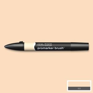 Pennarelli Winsor&Newton Promarker Brush doppia punta scalpello-pennello - blush O729 - 0204172