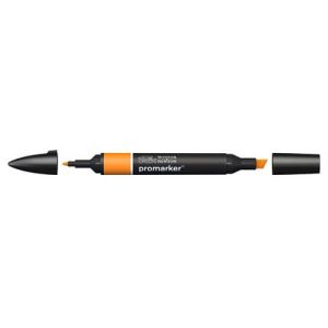 Pennarelli Winsor&Newton Promarker doppia punta fine-larga - pumpkin O467 - 0203225