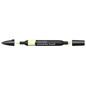 Pennarelli Winsor&Newton Promarker Brush doppia punta scalpello-pennello - soft lime Y828 - 0204368