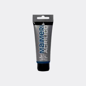 Colore acrilico Maimeri in tubetto 75 ml blu ftalo - M0916378