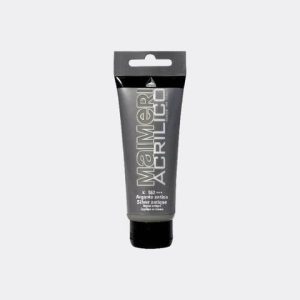Colore acrilico Maimeri in tubetto 75 ml argento antico - M0916562
