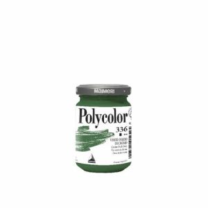 Colore vinilico fine Maimeri in vasetto 140 ml verde ossido di cromo - M1220336