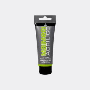 Colore acrilico Maimeri in tubetto 75 ml verde giallastro - M0916323