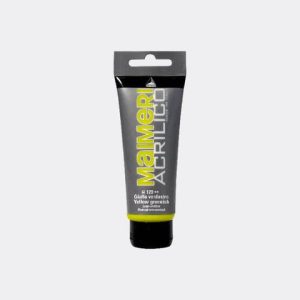 Colore acrilico Maimeri in tubetto 75 ml giallo verdastro - M0916120