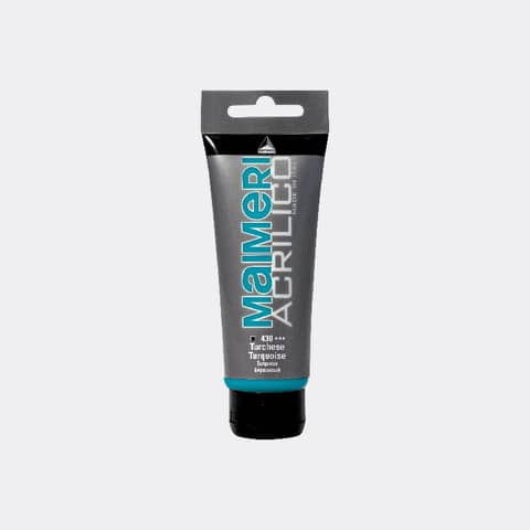 Colore acrilico Maimeri in tubetto 75 ml turchese - M0916430