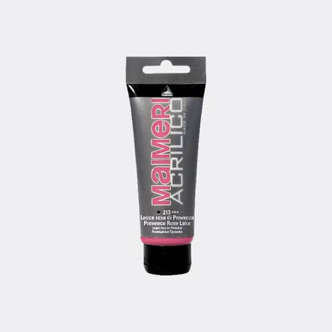 Colore acrilico Maimeri in tubetto 75 ml lacca rosa di Provenza - M0916213