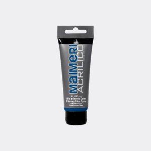 Colore acrilico Maimeri in tubetto 75 ml ciano - M0916400