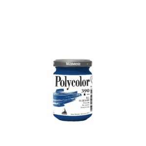 Colore vinilico fine Maimeri in vasetto 140 ml blu oltremare - M1220390