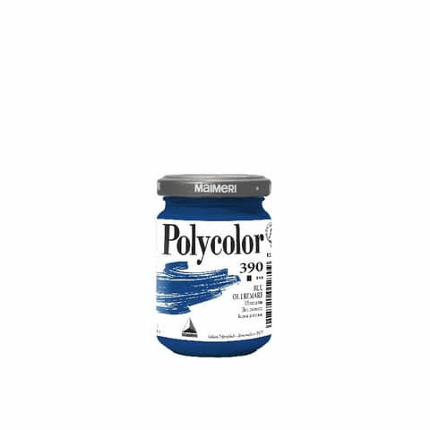 Colore vinilico fine Maimeri in vasetto 140 ml blu oltremare - M1220390