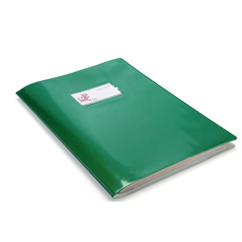 Copertine in PVC coprimaxi Colorosa 21x30 cm verde - conf. 25 pz - 36718024