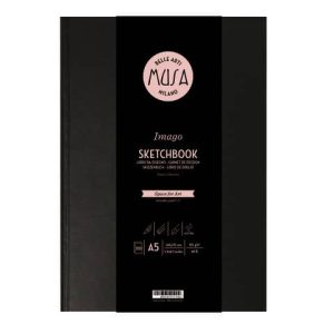 Blocco a libro Imago SKETCH Musa 200 pagine 105 g formato A5 MU124495