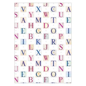 Carta regalo Biembi Premium Lettere a fogli estesi 70x100 cm in conf. da 5 ff - BCVDKTC02