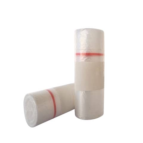 Sacchi immondizia in rotolo Erisack 48x57 cm HDPE 4,9 g - 9my con legaccio - neutro - 25 sacchi - SP179