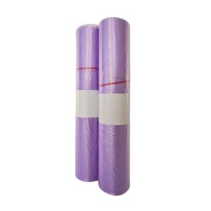 Sacchi immondizia in rotolo Erisack 72x110 cm HDPE 18 g - 12 my - 100 L viola trasparente - 20 sacchi - SP161