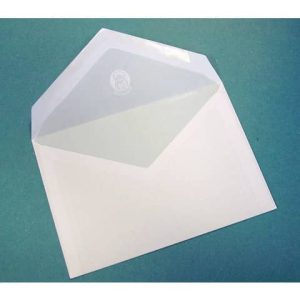 Busta bianca con Lembo Gommato Blasetti Leonardo 70 g/m2 in conf. da 500 buste 114x162 mm - 013